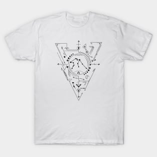 Aquarius Zodiac Sign T-Shirt